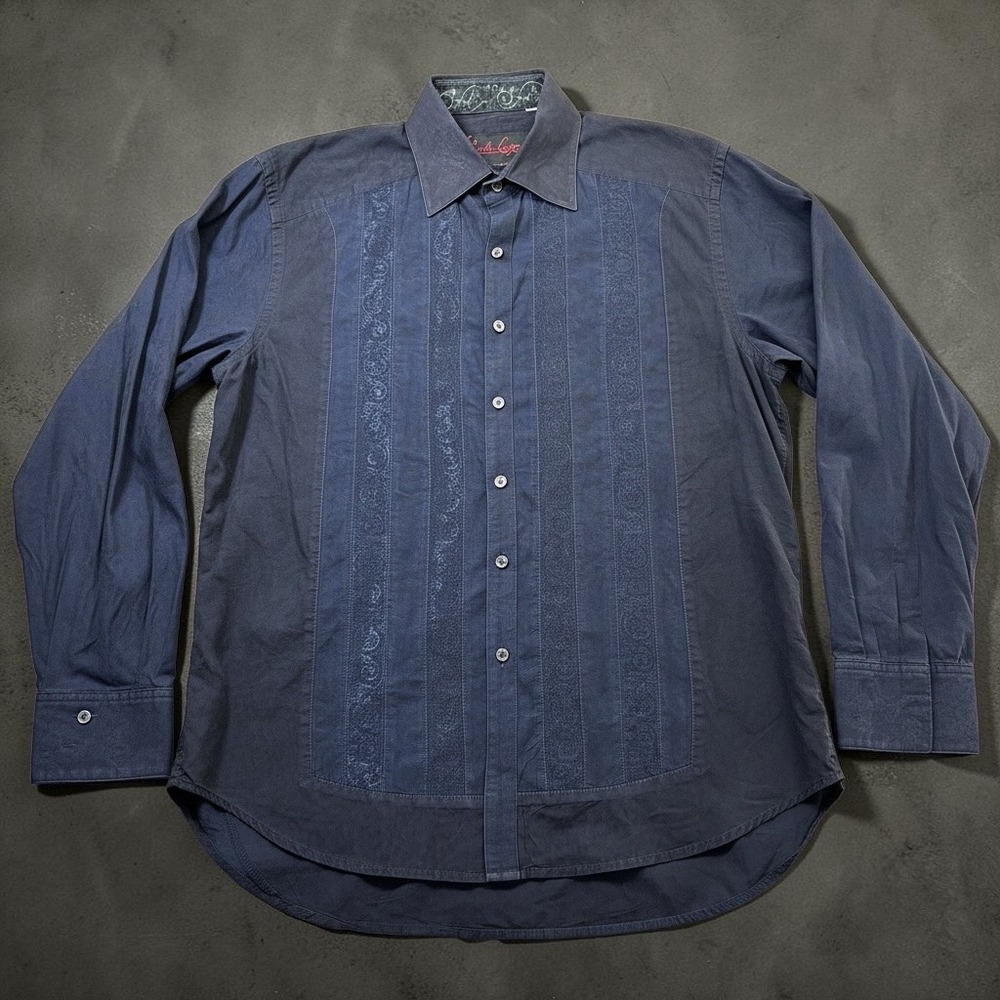 Robert Graham Men's XL Long Sleeve Button Up Knowledge Wisdom Truth